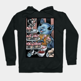 Bat With Cupcakes Hoodie